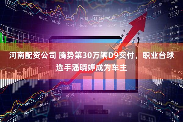 河南配资公司 腾势第30万辆D9交付,职业台球选手潘晓婷成为车主